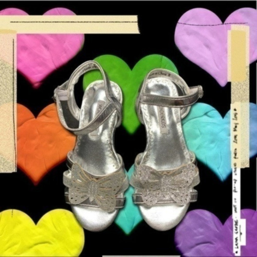 Wonder kids Toddler Heels NWOT